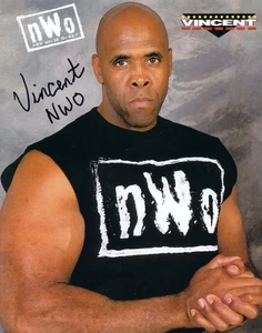 WCW Vincent Hand Signed NWO Promo Shoot Virgil WWE Wrestling Legend 8X10 Photo - Picture 1 of 4