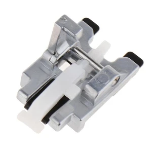 Domestic Sewing Machines Stitch Presser Foot Metal, Silver - Picture 1 of 2