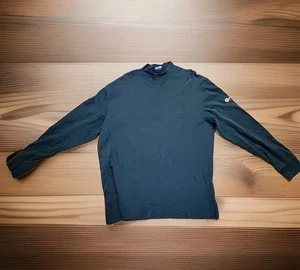 Vintage Polo Golf Ralph Lauren Shirt Lg. Abc Sports Mock Turtleneck Embroidered - Picture 1 of 11