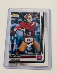 2022-23 Panini Instant Brock Purdy Playoffs Rookie Card 1/3861 SP 49ers #211 RC - Bild 1 von 2