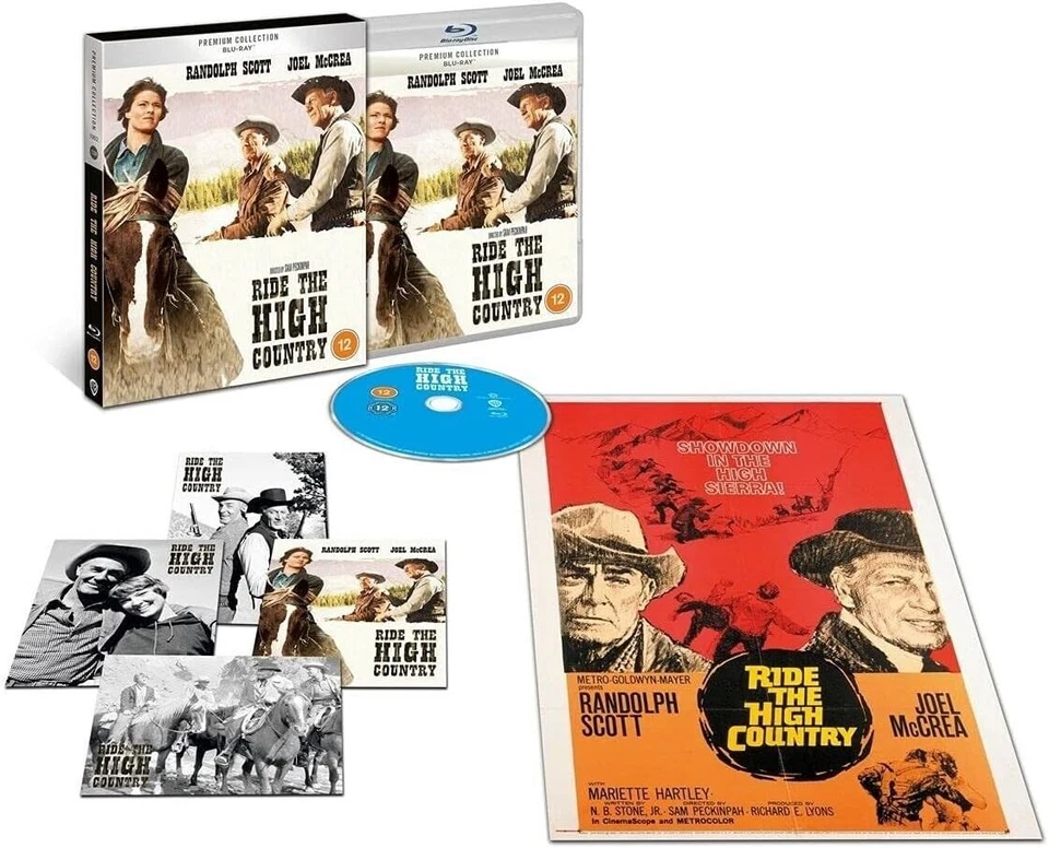 Blu-ray Ride The High Country Premium Collection Edition Inc Art Cards Poster
