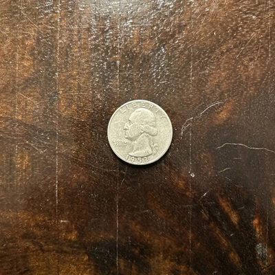 Silver 1953 S WASHINGTON QUARTER - Image 1 of 2