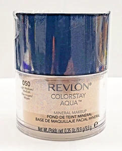 NEW Revlon Colorstay Aqua Mineral Makeup-050 LIGHT MEDIUM/MEDIUM - Picture 1 of 2