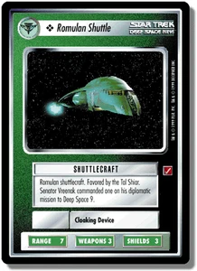 Romulan Shuttle - Blaze of Glory - Star Trek CCG 1E - Imagen 1 de 6