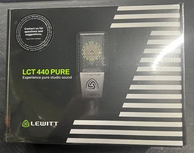 Lewitt Microphone LCT 440 Pure Large Diapragm Cardoid Condenser Unit Only - Image 1 of 3