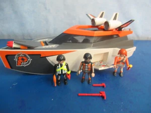 70002 Top Agent Spy Turboship figuras a 9255 4875 sede Playmobil 2528 - Imagen 1 de 11