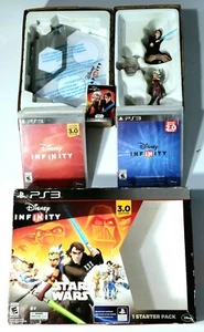 PlayStation 3 Disney Infinity Lot Star Wars 3.0 Starter Pack-2.0 Edition PS3 CIB - Picture 1 of 9