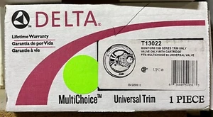 Delta T13022 Monitor Serie 1300 Solo Ajuste Válvula con Cartucho Universal - Imagen 1 de 1