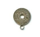 10 centimes Lindauer 1932 en pendentif n°E1122