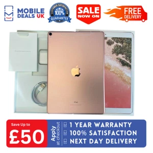 Apple iPad Pro 2nd Gen 10.5" 64GB WIFI & Cellular Rose Gold Pristine A++ Grade