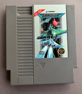 GRADIUS, NINTENDO NES GAME CARTRIDGE, KONAMI - Picture 1 of 3