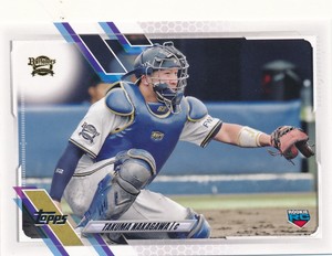 2021 Topps NPB:  - Takuma Nakagawa - Orix Buffaloes - RC