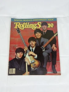 ROLLING STONES MAGAZINE #415 Special BEATLES Anniversary Issue Feb. 16, 1984  - Picture 1 of 3
