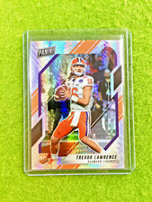 Trevor Lawrence HYPER PRIZM SILVER ROOKIE CARD  2021 Panini The National VIP  RC