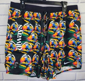 Pantalones cortos para correr Nike Flex Stride Jordan Moss 7"" negros - para hombre talla M alto DM4611-010 - Imagen 1 de 6