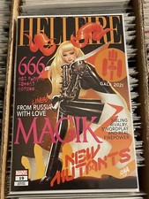 NEW MUTANTS #19 MAGIK DAVID NAKAYAMA VARIANT COVER hellfire gala 2021 excalibur