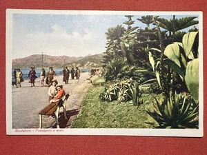 Cartolina - Bordighera - Passeggiata a Mare - 1940 - Picture 1 of 2