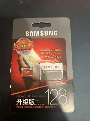 SAMSUNG EVO PLUS 128GB Class10 UHS-1 MicroSDHC Micro SD Flash Memory Card - Image 1 of 2