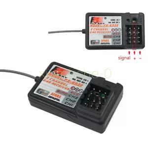 Flysky FS-GR3E Ricevitore Aggiornato 3 Canali 2.4G GT3B, GR3C per RC Auto Camion Barca - Foto 1 di 3
