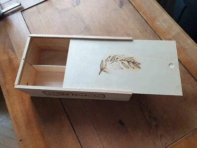 Holz Weinkisten, Geschenkebox für Wein - Bild 1 von 2