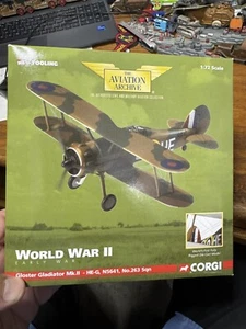 CORGI AA36201 1/72 GLOSTER GLADIATOR MK.II RAF 263 SQD. NORWAY SPRING 1940 - Picture 1 of 5