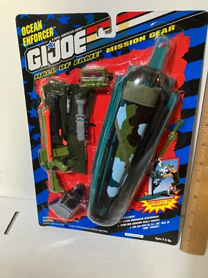 G.I. Joe Hall of Fame Mission Gear  Ocean Enforcer Action Figure kit 1993 - Image 1 of 2