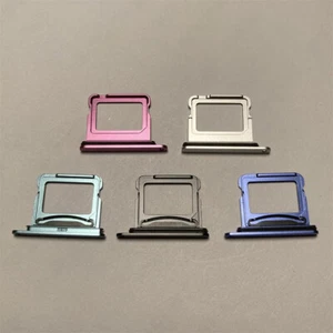 Plateau Carte SIM Double Emplacement Sim Simple avec Broche de Remover pour iPhone 16Pro Max 16 plus - Photo 1 sur 42
