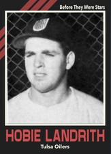 Custom Novelty Baseball Card Hobie Landrith Tulsa Oilers 