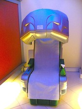 POLTRONA Trifacciale Esafacciale Abbronzante Alta Pressione TecnoSystem Ottima'