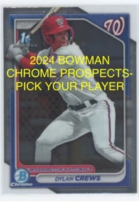 2024 Bowman CHROME 1st & Prospects BCP-1 to BCP-150 You Pick / Complete Your Set - Picture 1 of 1