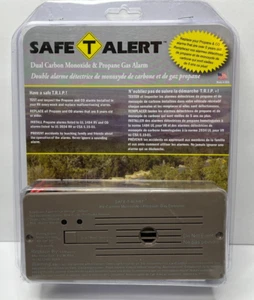 MTI 35-742-BR Brown Safe-T-Alert Flush Mount Carbon Monoxide Propane Gas Alarm - Bild 1 von 2