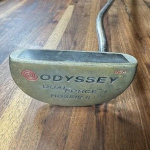 Odyssey Dual Force Rossie 2 Bronze Putter Steel Shaft 33" Mens RH - Picture 1 of 16