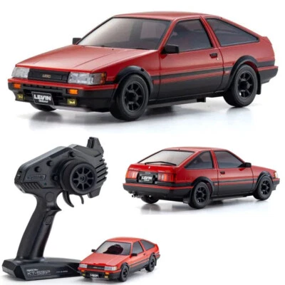 Kyosho 32641RBK MINI-Z AWD Toyota COROLLA LEVIN AE86 Red/Black Touring Car - Image 1 of 4