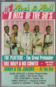 #1 ROCK AND ROLL HITS OF THE 50'S 1985 CASSETTE - Picture 1 of 5