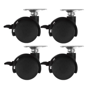 4 PCS Swivel Casters Shopping Office for Furniture Desk Chair Wheels - Picture 1 of 12