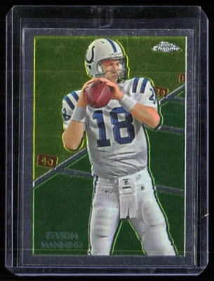 2009 Topps Chrome #C40 Peyton Manning - Image 1 of 2