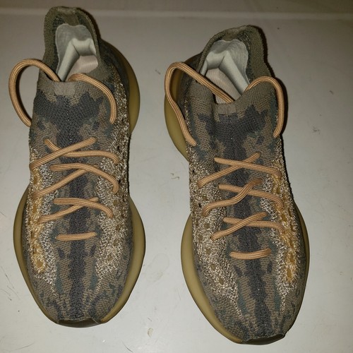 Adidas Yeezy Boost 380 grigio nebbia taglia 6 1 2 uomo non riflettenti FX9764 NO SCATOLA