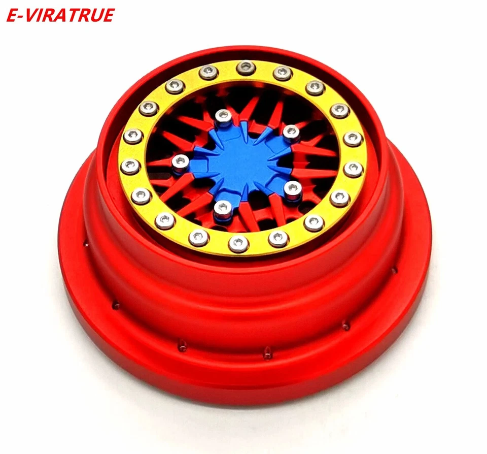 E-VIRATRUE Aluminum Wheel For ARRMA MOJAVE 6S/FIRETEAM 6S 1/7&SENTON 1/10  1pcs - Image 1 of 1