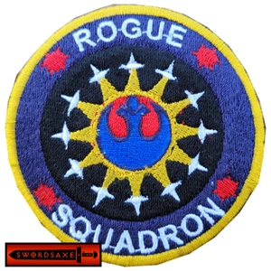 Applique logo ribelle ferro ricamato su toppa Star Wars Rogue Squadron - Foto 1 di 1