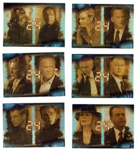 24 Season 5 2008 Artbox Rare Foil 6 Card Chase Set R1 to R6 - Picture 1 of 1