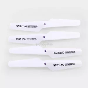 HR SH5 spare blades white 4pcs for RC FPV Drone Quadcopter Multirotor propeller - Picture 1 of 1