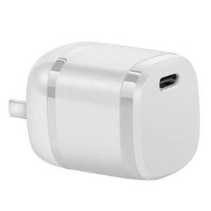 20W 1-Port USB Type C US Plug Wall Charger Adapter Fast Charging Travel Charger - Picture 1 of 5