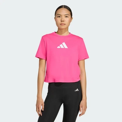 adidas women Train Essentials Big Logo Performance Training Tee - Image 1 of 4