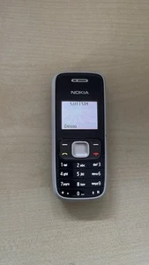 Nokia 1208 Schwarz  Händler Volle Funktion Garantie Handy Telefon Accu Neu TOP - Bild 1 von 2