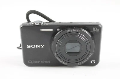 Sony Cybershot DSC-WX220 Digital Compact Camera Working w/ Sony 10x Optical Zoom - Image 1 of 4