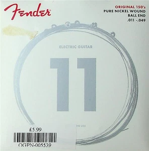 Cuerdas para guitarra eléctrica Fender originales años 150 - Imagen 1 de 2