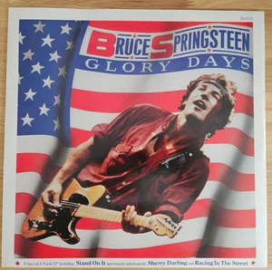 Bruce Springsteen Glory Days 12 Inch Single 4 Track Vinyl CBS Records Near Mint - Picture 1 of 2