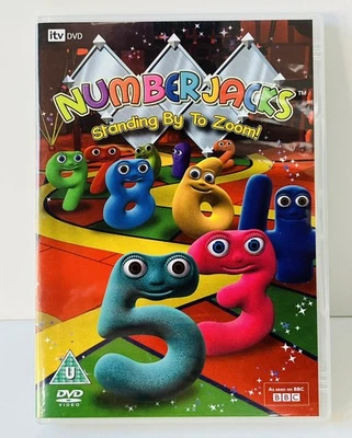 Numberjacks Standing by to Zoom! (2007 DVD) NEW - Image 1 of 4