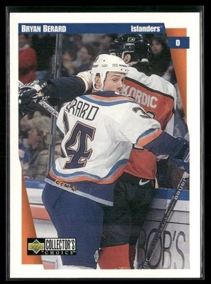 1997-98 COLLECTOR'S CHOICE BRYAN BERARD NEW YORK ISLANDERS #155 - Image 1 of 3