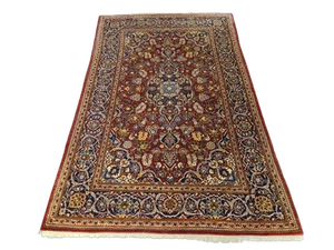 Perserteppich Orientteppich Handgeknüpfer Teppich Keshan 213x131cm - Bild 1 von 14